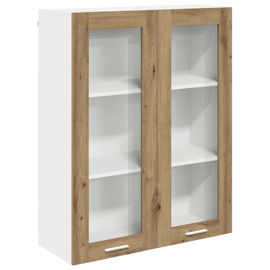 Hanging Cabinet with Shelf Riga Artisan Oak 80 x 31 x 100 cm